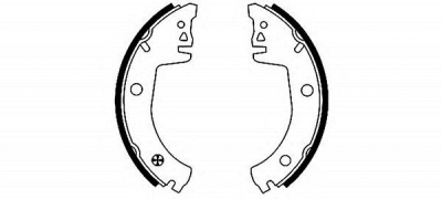 HELLA PAGID 8db355000991 -  Комплект тормозных колодок